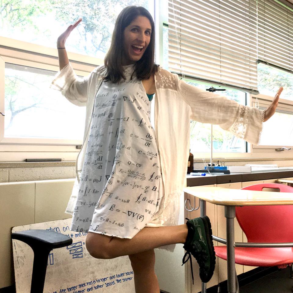 Physics Teacher Momma Infecting Students With Passion Infusing